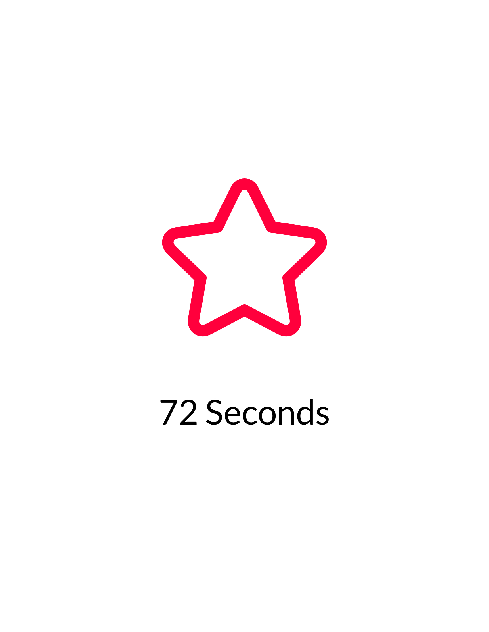 72 Seconds